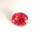 Oval 1.08 Ct Padparadscha Sapphire of Sri Lankan Origin